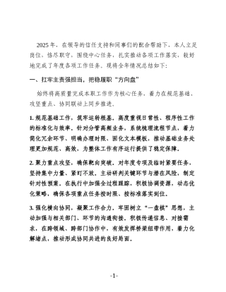 2025年度个人工作总结（通用版）