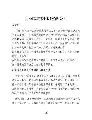 浅析新形势下国有企业年轻干部队伍建设