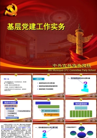 基层党建工作实务PPT
