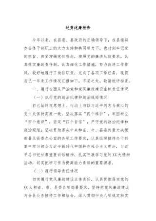 述责述廉报告 (3)