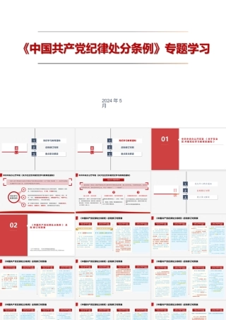 党纪学习教育专题学习PPT