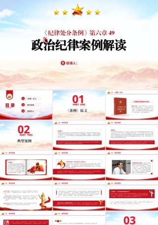 20违反政治纪律案例剖析党课ppt