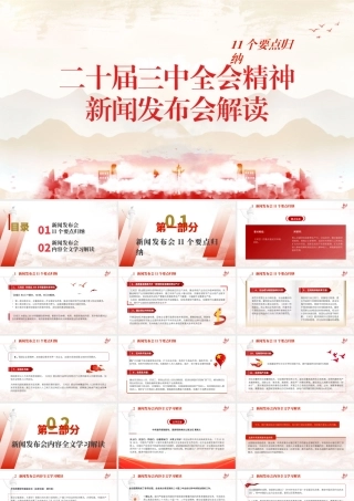 二十届三中全会新闻发布会解读