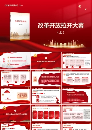 《改革开放简史》之改革开放拉开大幕（上）